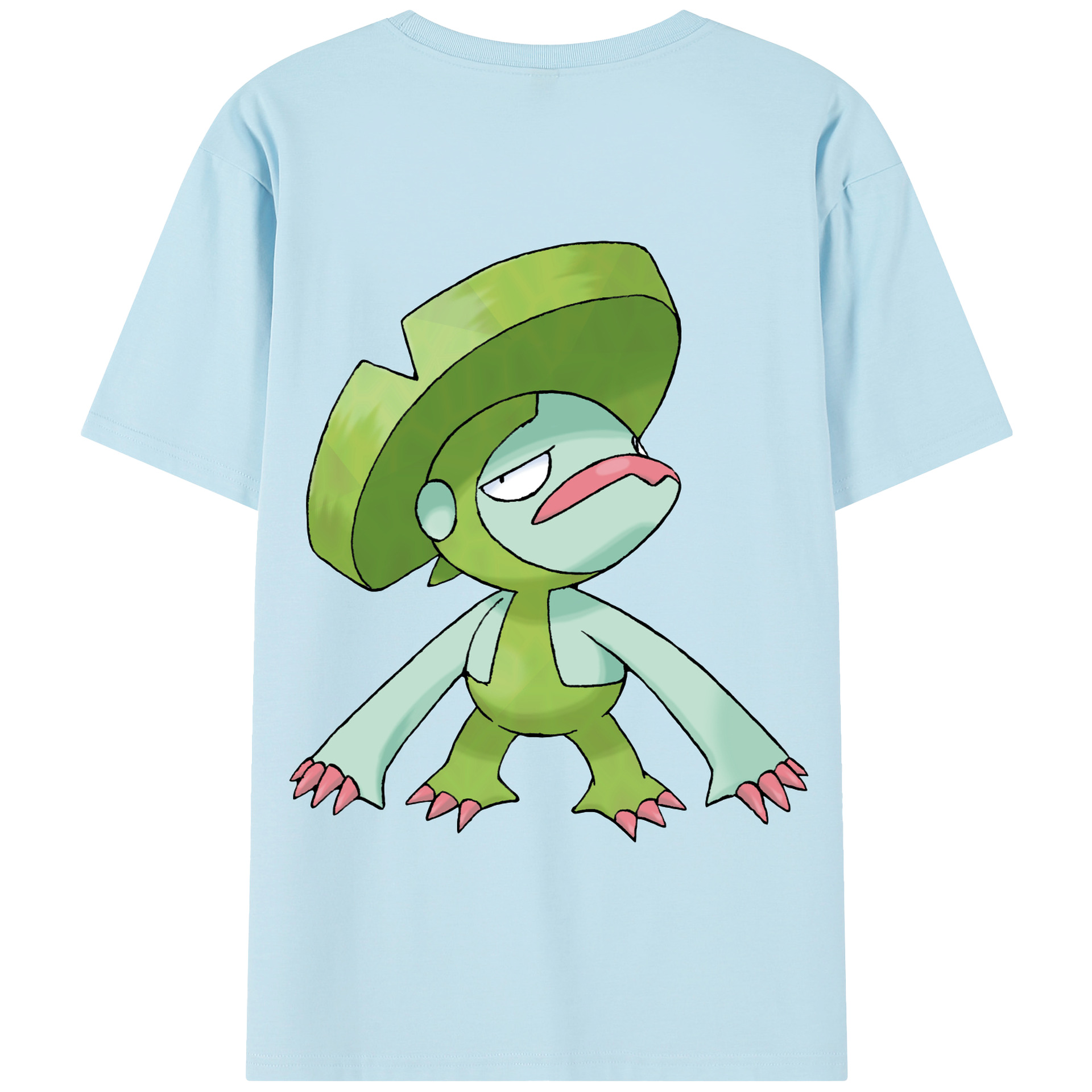 （画像用） ポケットモンスター Pokémon 綿100％半袖Tシャツ（背面プリント）